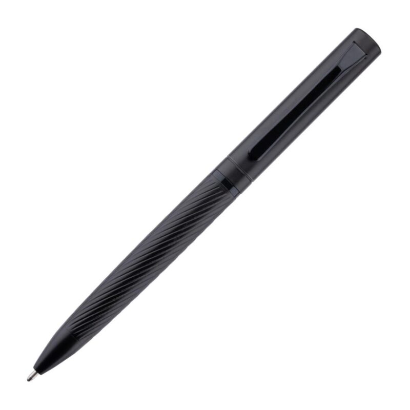 Custom Hillstar Textured Barrel Ballpoint Pen - 2