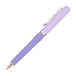 Custom Goldfinch Dual Toned Ballpoint Pen w/Rose Gold Accents - 9