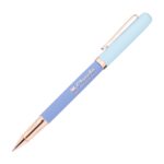 Custom Goldfinch Dual Toned Rollerball Pen w/Rose Accents