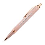 Custom Linnet Rubberized Gel Pen w/ Chrome Accents - 6